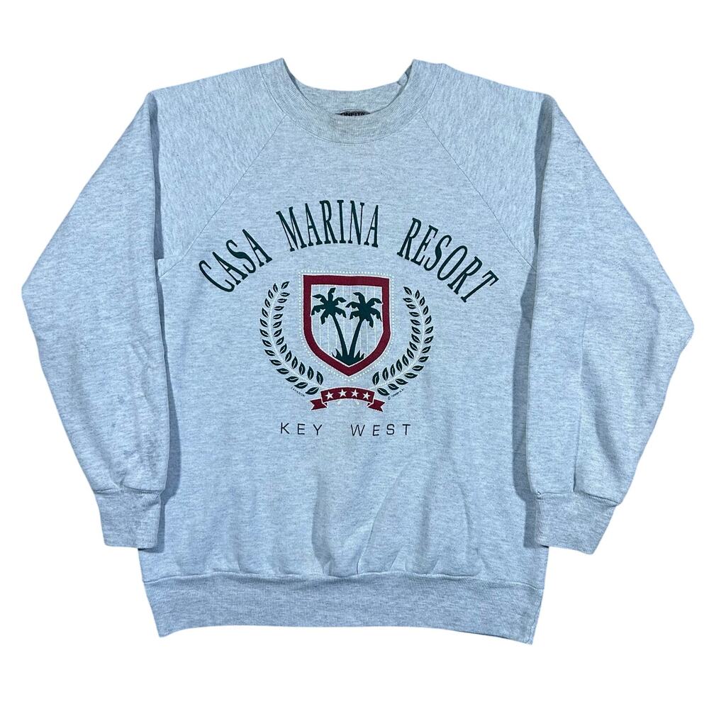 Vintage 1991 Casa Marina Resort Key West Crewneck Sweatshirt 90s Mens Medium